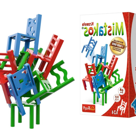 Ügyességi játék Mistakos Battle a székletért Trefl 02075