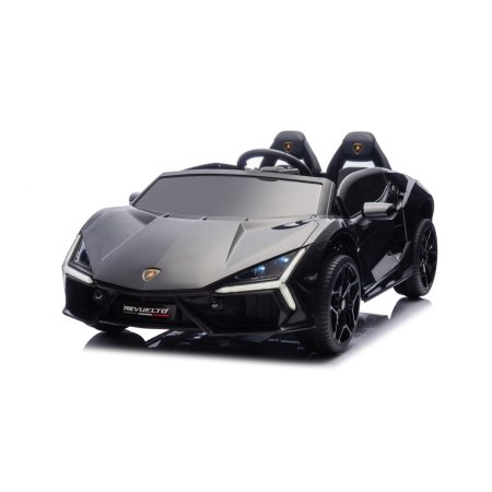 Gyermek elektromos autó Lamborghini Revuelto XL STRONG fekete