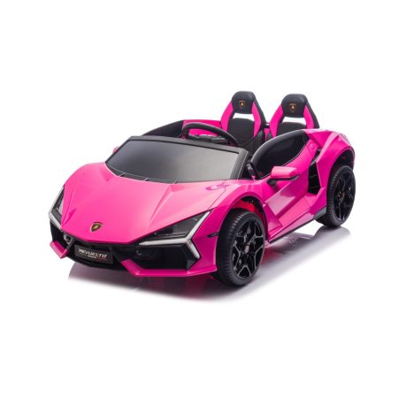 Gyermek elektromos autó Lamborghini Revuelto XL STRONG rózsaszín