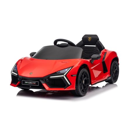 Gyermek elektromos autó Lamborghini Revuelto piros