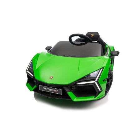 Gyermek elektromos autó Lamborghini Revuelto zöld