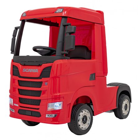 Elektromos teherautó Scania R-SERIE 4x4 piros