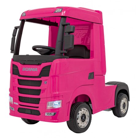 Elektromos teherautó Scania R-SERIE 4x4 rózsaszín