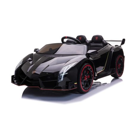 Elektromos játékautó Lamborghini Veneno 4x4 fekete