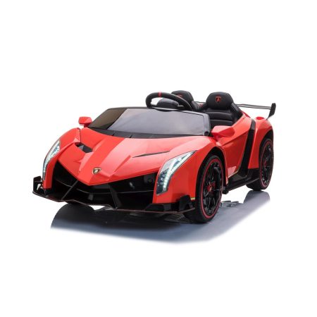 Elektromos autó Lamborghini Veneno 4x4 piros