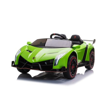 Elektromos autó Lamborghini Veneno 4x4 zöld