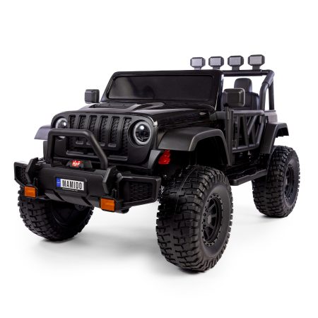 Elektromos játékautó Buggy BIG FOOT 4x4 fekete 24V | 800 W | 60 kg | ÉVA | LED | 2