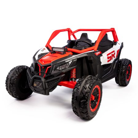 Elektromos játékautó Buggy Bumper 66 piros | 24V | 4x200W | ÉVA | LED | 2