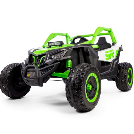 Elektromos játékautó Buggy Bumper 66 zöld | 24V | 4x200W | ÉVA | LED | 2