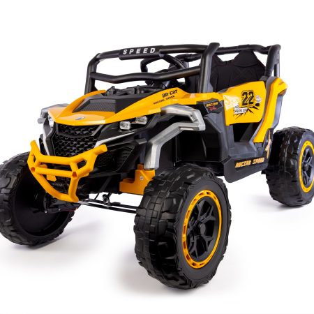 Elektromos játékautó Buggy Racing Speed 22 sárga | 4x4 | 12V 10Ah | 180 W | ÉVA | LED | 2
