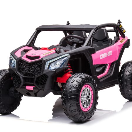 Elektromos játékautó Buggy Turbo 24V 4x200W rózsaszín