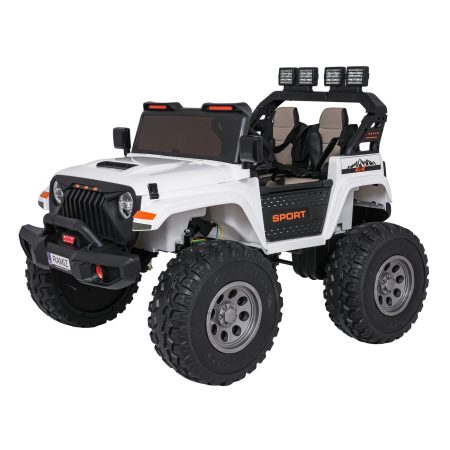 Elektromos játékautó Extreme Sport 4x4 változtatható mérettel fehér