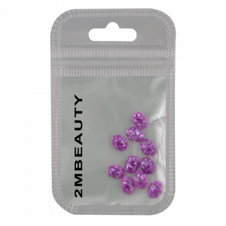 Formakő kagyló ovál purple ()
