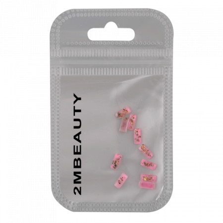 Formakő kagyló téglalap pink ()