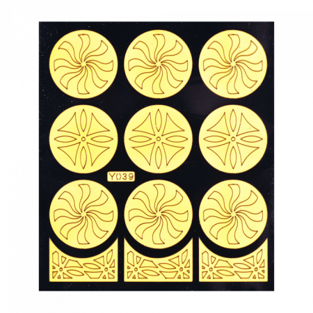 Nail Stencil Y39 ()