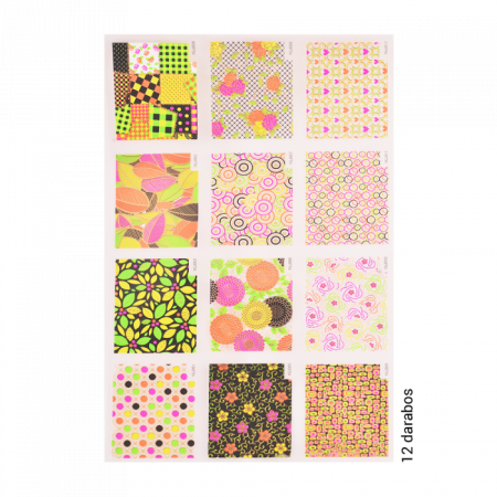 Matrica Szett - Neon - YGJ001-012 ()