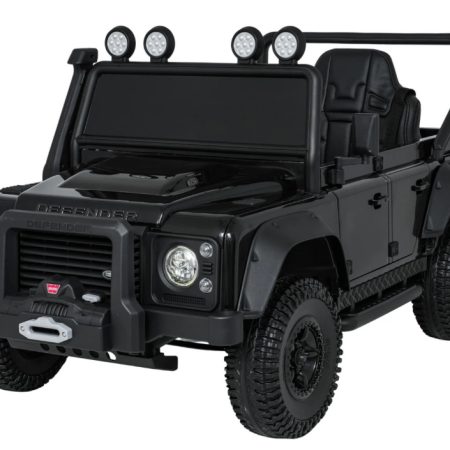 Gyerek elektromos játékautó Land Rover Defender 110 SVX Concept fekete