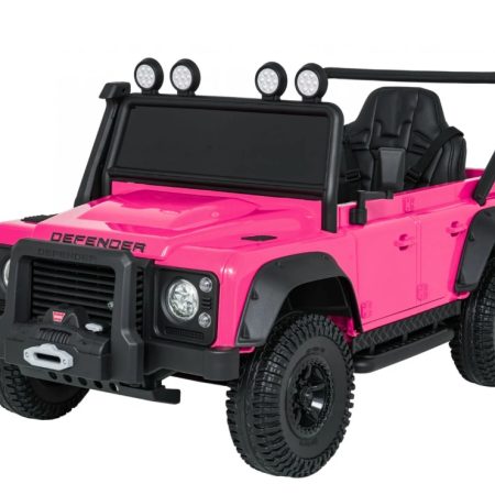 Elektromos játékautó gyerekeknek Land Rover Defender 110 SVX Concept rózsaszín