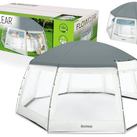 Medencesátor 600 x 600 x 295 cm Bestway 58612