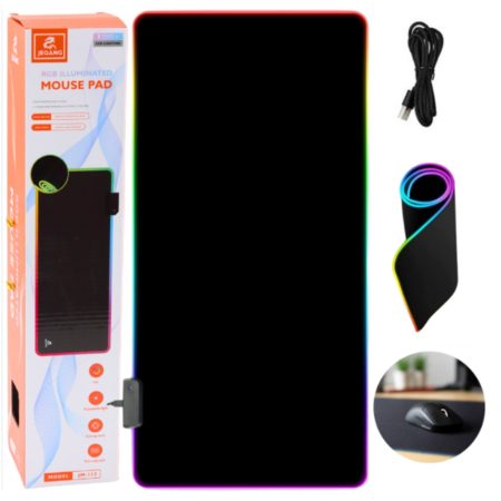 Gamer egér- és billentyűzetpad RGB háttérvilágítással
