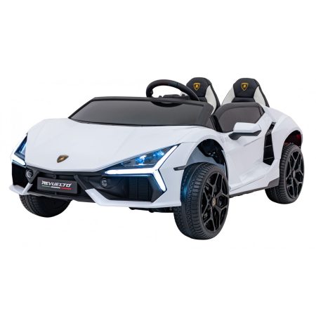 Elektromos játékautó gyerekeknek Lamborghini Revuelto XL 24V 4x200W fehér