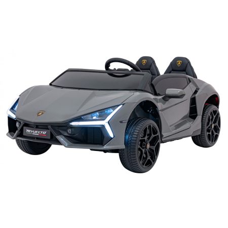 Gyermek elektromos játékautó Lamborghini Revuelto XL 24V 4x200W szürke