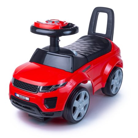 Gyerek futóbicikli autó Range Rover stílusú piros Gumi kerekek