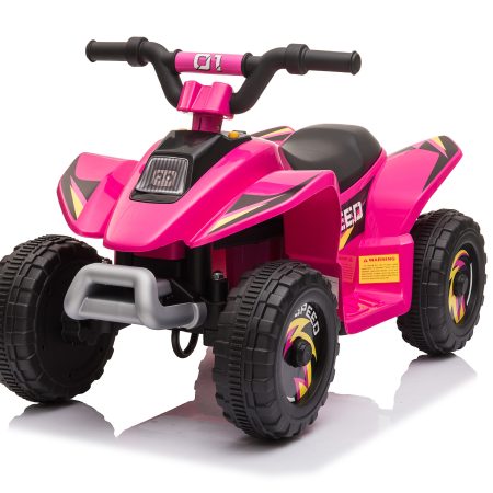 Gyermek elektromos quad a legkisebbeknek Speed Junior 6V 7Ah rózsaszín