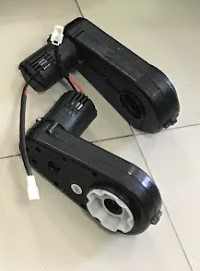 Motor 24V-os sebességváltóval Mercedes G63 AMG 200W-hoz
