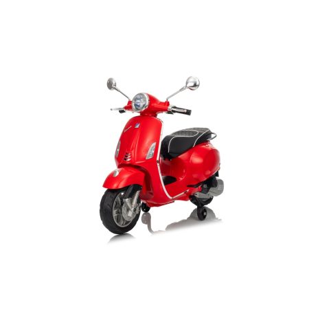 Gyermek elektromos robogó Vespa ROMA piros