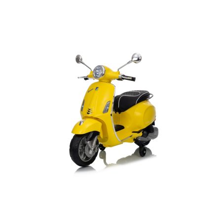 Gyerek elektromos robogó Vespa ROMA sárga