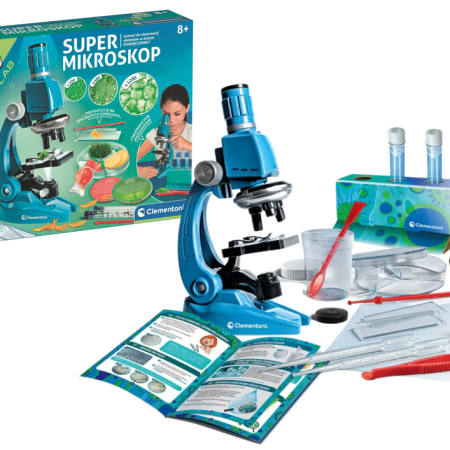 Clementoni 50755 Super mikroszkóp oktató készlet