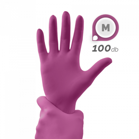 Gumikesztyű - Magenta (M