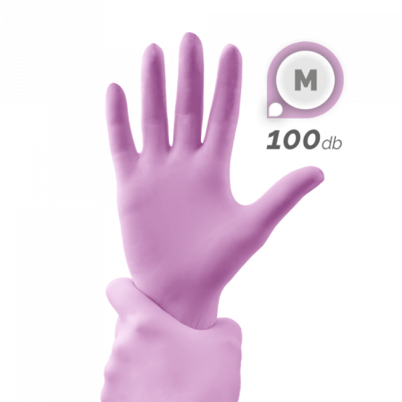 Gumikesztyű - Pink (M