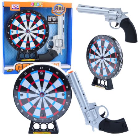 Lézer revolver célponttal
