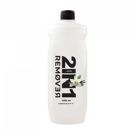 2in1 Gél Lakk Leoldó és Lakklemosó Folyadék - Vanilla (1000ml )