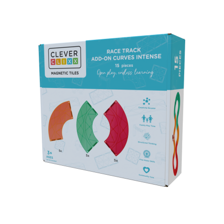 Cleverclixx Intense Kanyarok a mágneses versenypályához 15 db