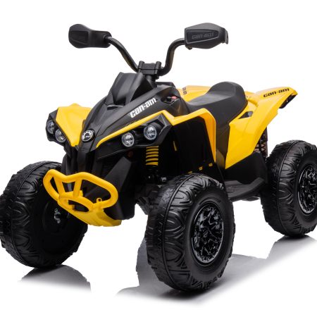 Elektromos gyermek quad Can-Am Renegade | R/C | 180W | 4x4 | 12V14Ah | EVA sárga