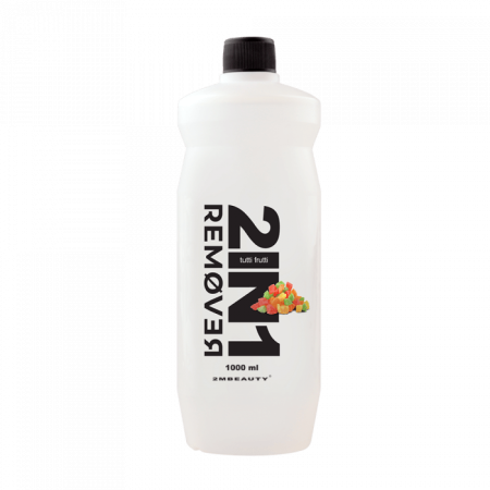 2in1 Gél Lakk Leoldó és Lakklemosó Folyadék - Tutti Frutti (1000ml )
