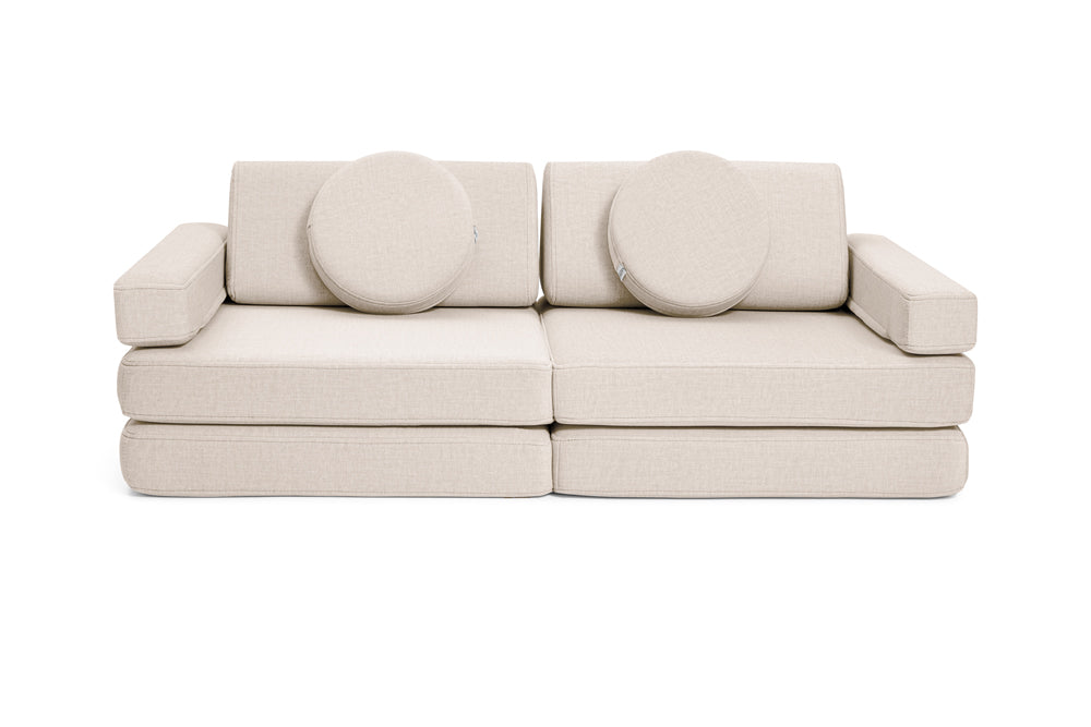 SHAPPY PLAY mini gyermek összecsukható habszivacs kanapé Szín: Soft Beige