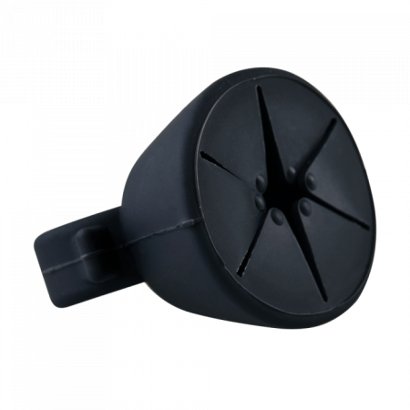 Gumis Lakktartó Gyűrű - Black ()