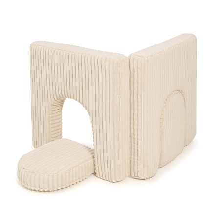 Gyermek habszivacs ívek SHAPPY premium manšestr WAFFLE készlethez Szín: Cream Beige