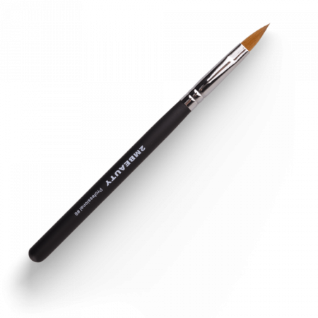 Porcelán ecset Mandula #08 - Black Beauty ()