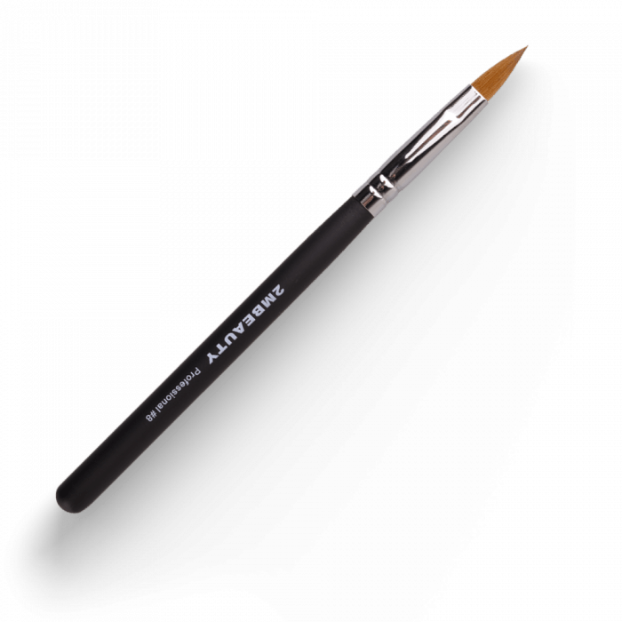 Porcelán ecset Mandula #08 - Black Beauty ()