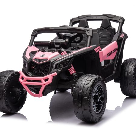Elektromos kisautó Buggy Maverick Can-Am 24V 4x200W CA003 rózsaszín