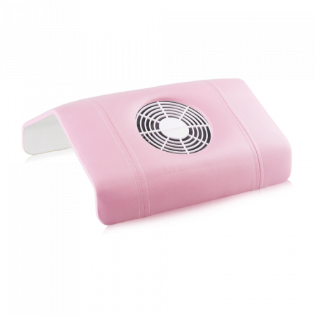 Design kéztámaszos porelszívó - pink műbőr ()