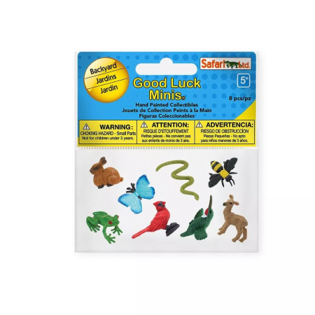 Safari Ltd. Az udvaron – Good Luck Minis Funpack