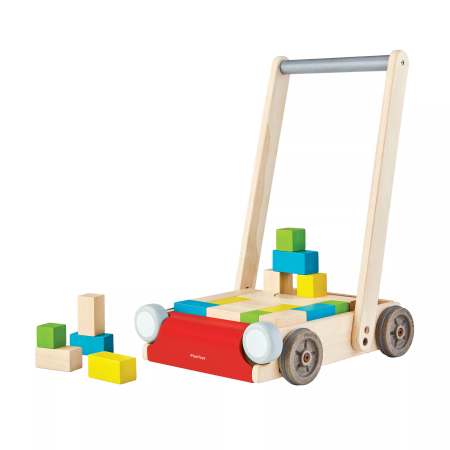 PlanToys Babakocsi - Kockák