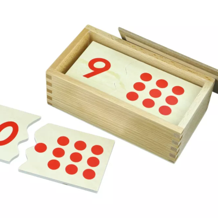 Számok és pöttyök - puzzle