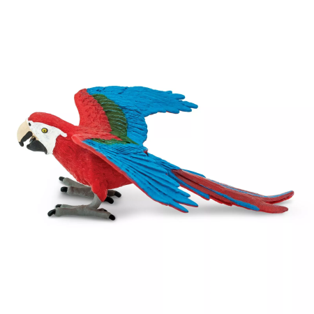 Safari Ltd. Figurka - Zöldszárnyú ara